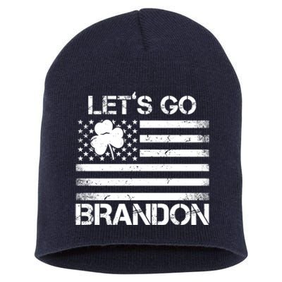 Let's Go Brandon USA St Patrick's Day Short Acrylic Beanie