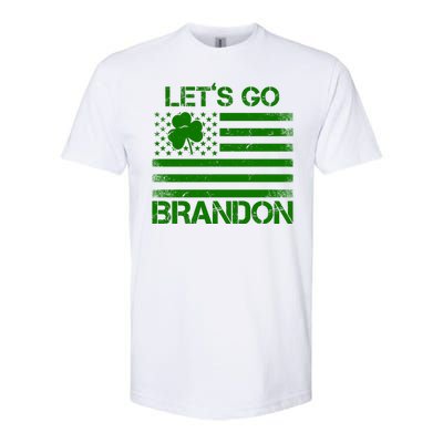 Let's Go Brandon USA St Patrick's Day Softstyle CVC T-Shirt