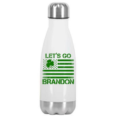 Let's Go Brandon USA St Patrick's Day Stainless Steel Insulated Water Bottle