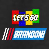 Let's Go Brandon Racing Biden Chant Spoof Logo Trucker Hat