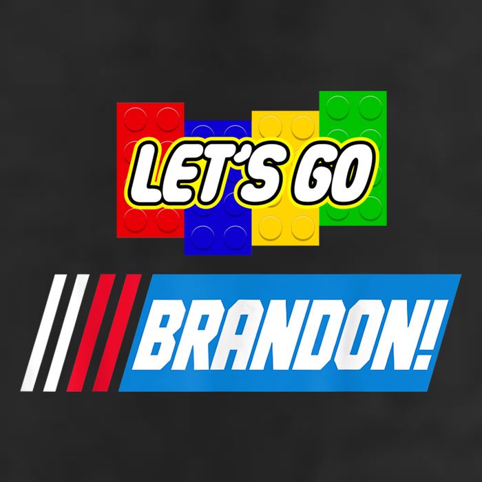 Let's Go Brandon Racing Biden Chant Spoof Logo Trucker Hat