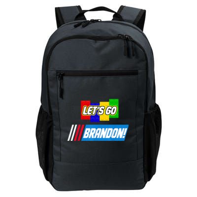 Let's Go Brandon Racing Biden Chant Spoof Logo Daily Commute Backpack