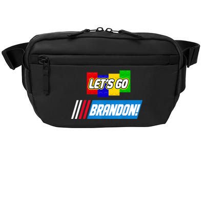 Let's Go Brandon Racing Biden Chant Spoof Logo Crossbody Pack