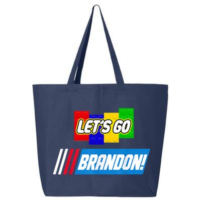 Let's Go Brandon Racing Biden Chant Spoof Logo 25L Jumbo Tote