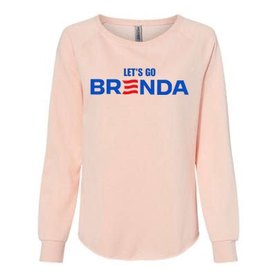 LetS Go Brenda Kamala 2024 Womens California Wash Sweatshirt