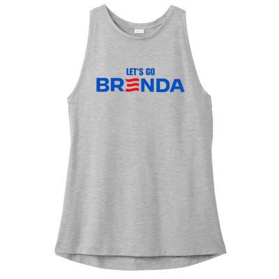 LetS Go Brenda Kamala 2024 Ladies PosiCharge Tri-Blend Wicking Tank