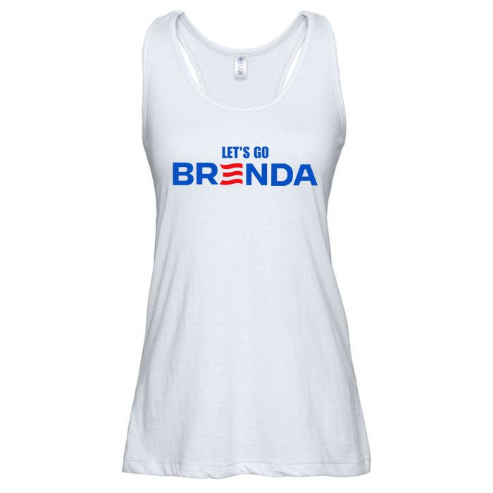 LetS Go Brenda Kamala 2024 Ladies Essential Flowy Tank