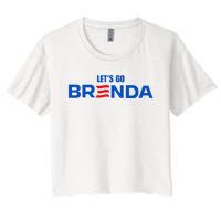 LetS Go Brenda Kamala 2024 Women's Crop Top Tee