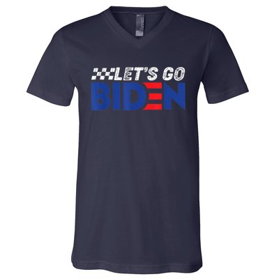 Let's Go Biden Brandon V-Neck T-Shirt