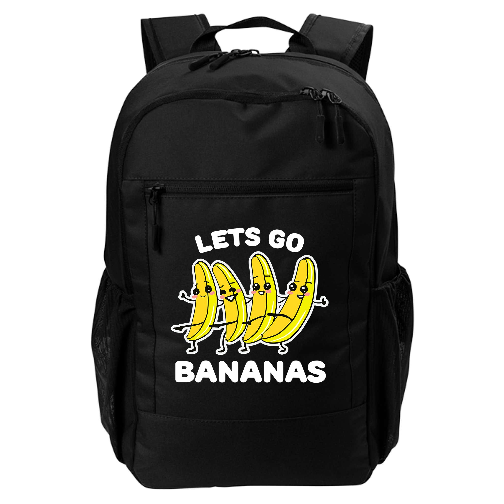 Let's Go Banana Funny Banana Squad Dancing Cute Backpack
