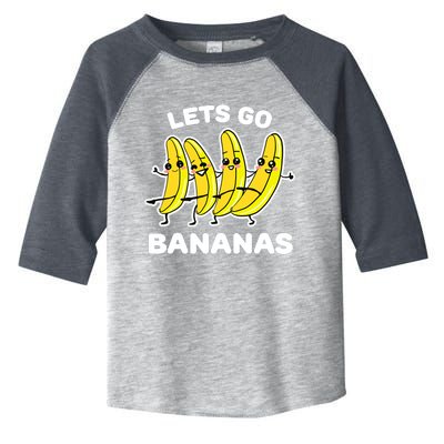 Let's Go Banana Funny Banana Squad Dancing Cute Toddler Fine Jersey T-Shirt