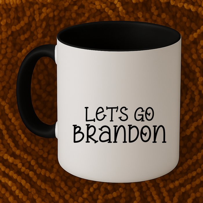 Let's Go Brandon Simple Text Mug