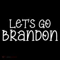 Let's Go Brandon Simple Text Sustainable Beanie