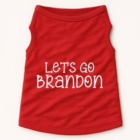 Let's Go Brandon Simple Text Doggie Tank