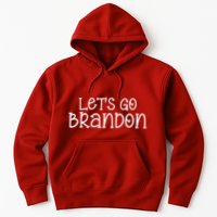 Let's Go Brandon Simple Text Hoodie