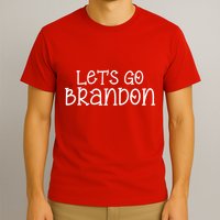 Let's Go Brandon Simple Text T-Shirt