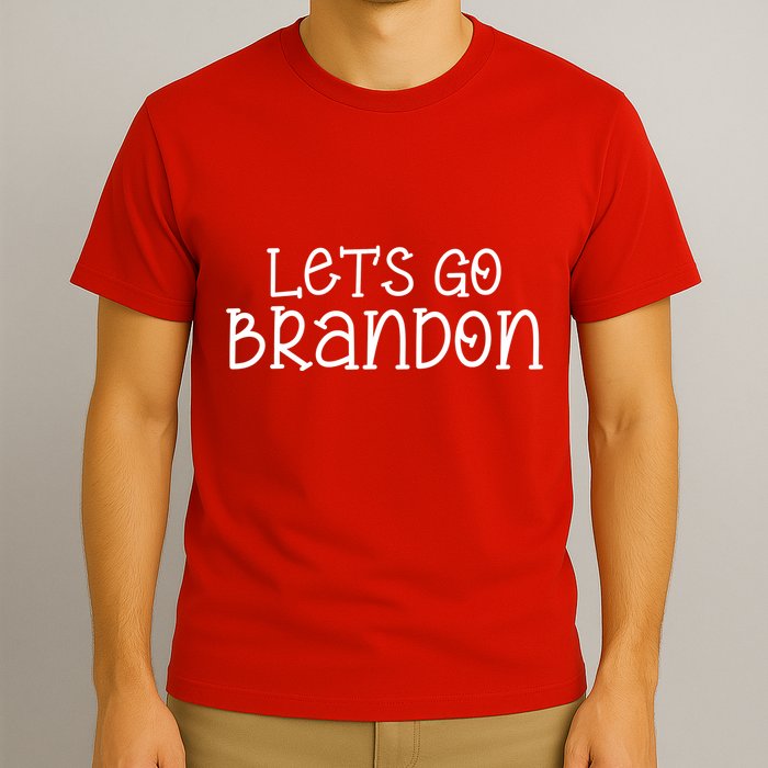 Let's Go Brandon Simple Text T-Shirt