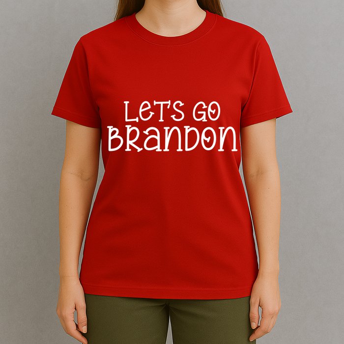 Let's Go Brandon Simple Text T-Shirt