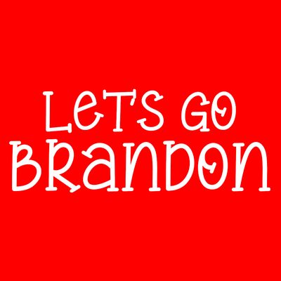 Let's Go Brandon Simple Text T-Shirt