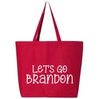 Let's Go Brandon Simple Text 25L Jumbo Tote