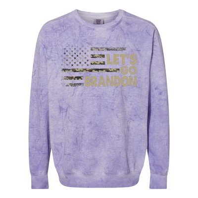 Let's Go Brandon Lets Go Brandon Lets Go Brandon Let's Go Brandon Colorblast Crewneck Sweatshirt