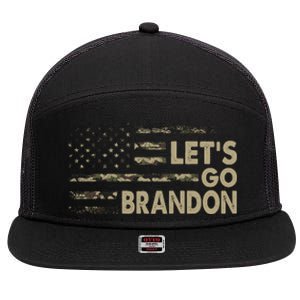 Let's Go Brandon Lets Go Brandon Lets Go Brandon Let's Go Brandon 7 Panel Mesh Trucker Snapback Hat