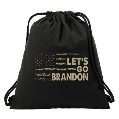 Let's Go Brandon Lets Go Brandon Lets Go Brandon Let's Go Brandon Drawstring Bag
