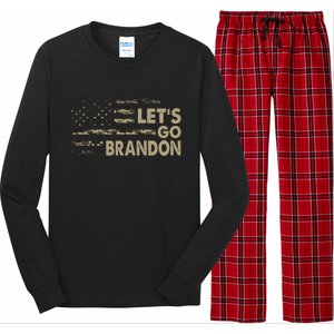 Let's Go Brandon Lets Go Brandon Lets Go Brandon Let's Go Brandon Long Sleeve Pajama Set