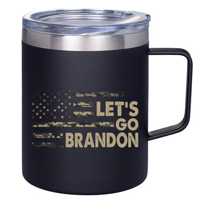 Let's Go Brandon Lets Go Brandon Lets Go Brandon Let's Go Brandon 12oz Stainless Steel Coffee Mug