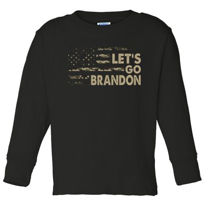 Let's Go Brandon Lets Go Brandon Lets Go Brandon Let's Go Brandon Toddler Long Sleeve Shirt