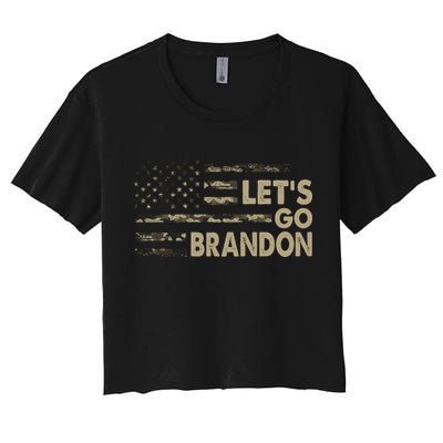 Let's Go Brandon Lets Go Brandon Lets Go Brandon Let's Go Brandon Crop Top