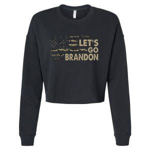 Let's Go Brandon Lets Go Brandon Lets Go Brandon Let's Go Brandon Cropped Pullover Crew