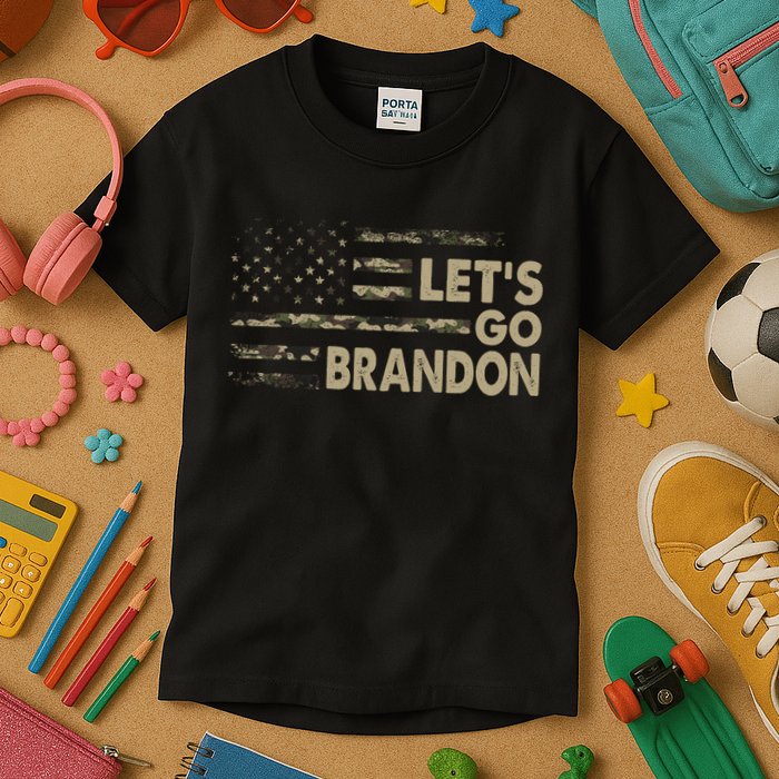 Let's Go Brandon Lets Go Brandon Lets Go Brandon Let's Go Brandon Kids T-Shirt