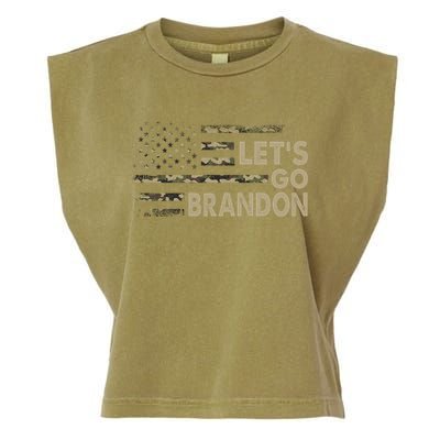Let's Go Brandon Lets Go Brandon Lets Go Brandon Let's Go Brandon Garment-Dyed Women's Muscle Tee