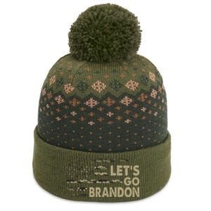 Let's Go Brandon Lets Go Brandon Lets Go Brandon Let's Go Brandon The Baniff Cuffed Pom Beanie