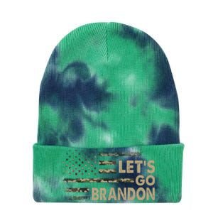 Let's Go Brandon Lets Go Brandon Lets Go Brandon Let's Go Brandon Tie Dye 12in Knit Beanie