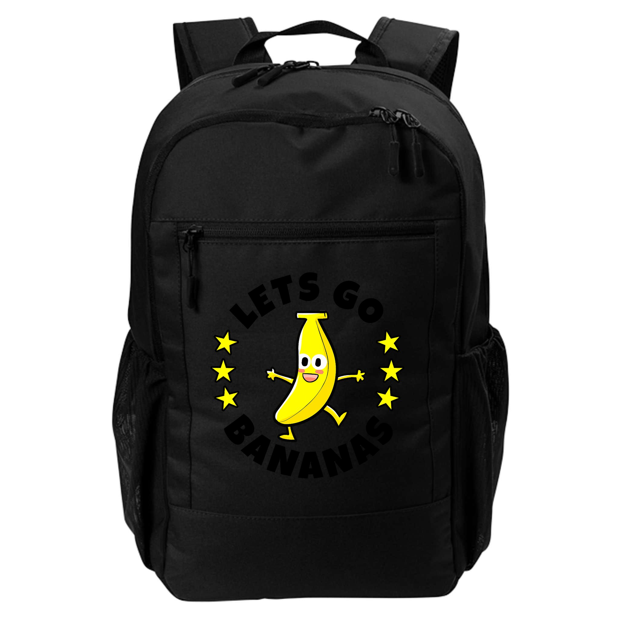 Let's Go Banana Funny Banana Squad Dancing Cute Backpack