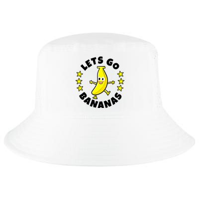 Let's Go Banana Funny Banana Squad Dancing Cute Cool Comfort Performance Bucket Hat