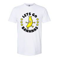 Let's Go Banana Funny Banana Squad Dancing Cute Softstyle CVC T-Shirt