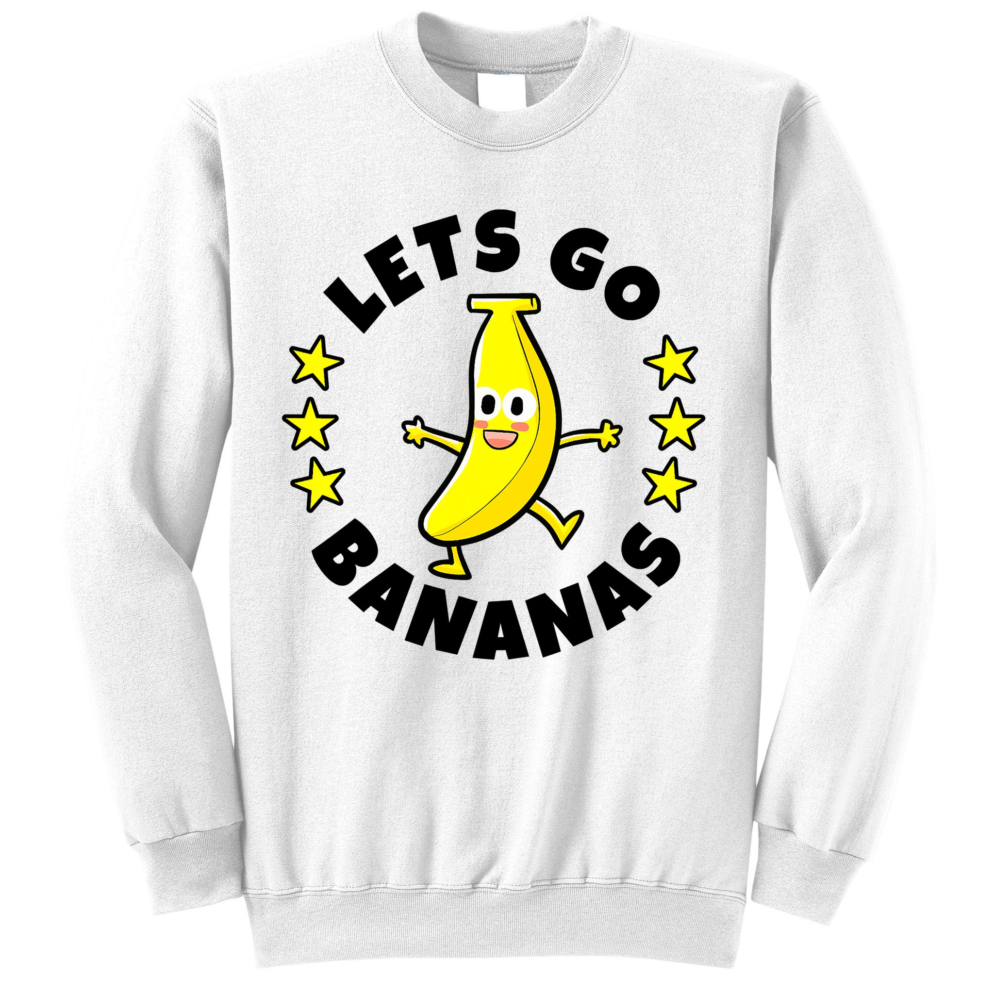 Let's Go Banana Funny Banana Squad Dancing Cute Sweatshirt