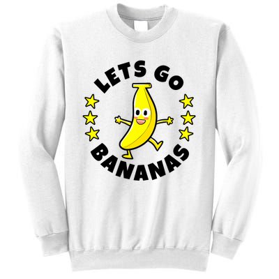 Let's Go Banana Funny Banana Squad Dancing Cute Sweatshirt