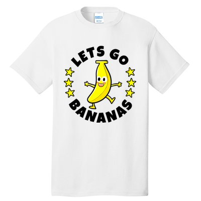 Let's Go Banana Funny Banana Squad Dancing Cute Tall T-Shirt