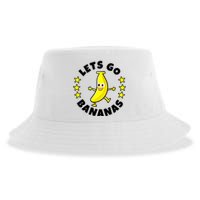 Let's Go Banana Funny Banana Squad Dancing Cute Sustainable Bucket Hat