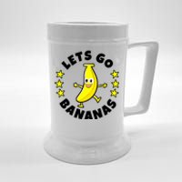 Let's Go Banana Funny Banana Squad Dancing Cute Beer Stein