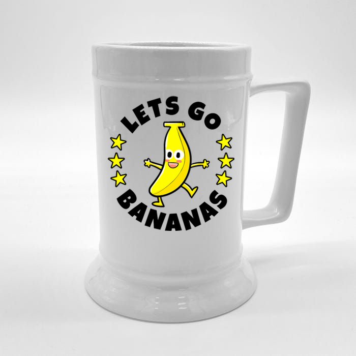 Let's Go Banana Funny Banana Squad Dancing Cute Beer Stein