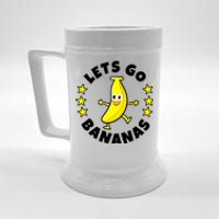 Let's Go Banana Funny Banana Squad Dancing Cute Beer Stein