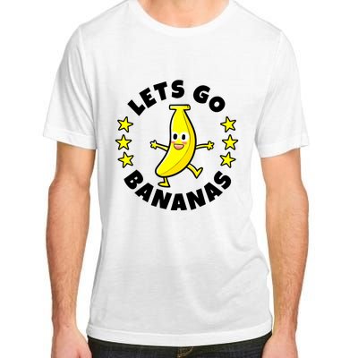 Let's Go Banana Funny Banana Squad Dancing Cute Adult ChromaSoft Performance T-Shirt