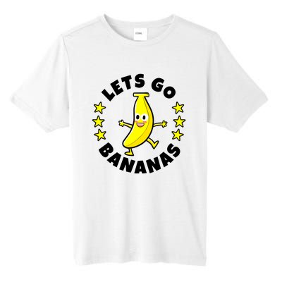 Let's Go Banana Funny Banana Squad Dancing Cute Tall Fusion ChromaSoft Performance T-Shirt