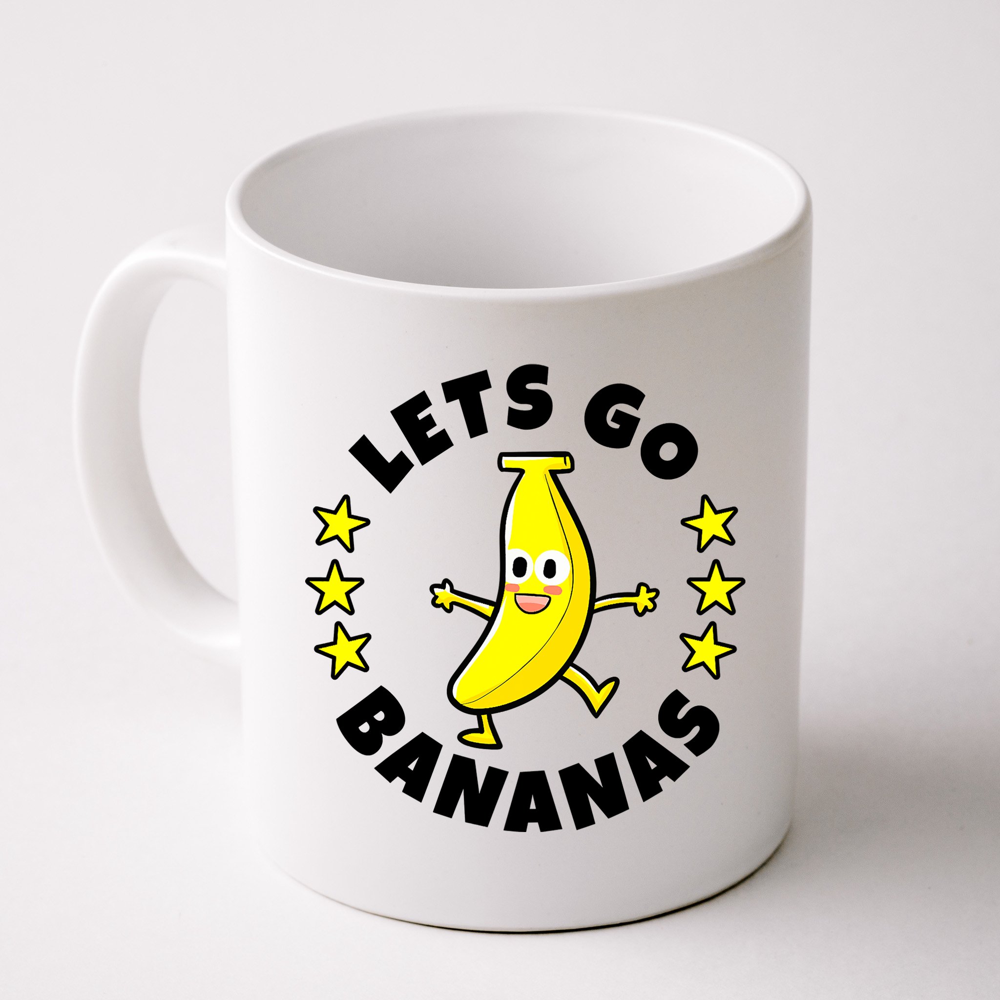 Let's Go Banana Funny Banana Squad Dancing Cute Mug