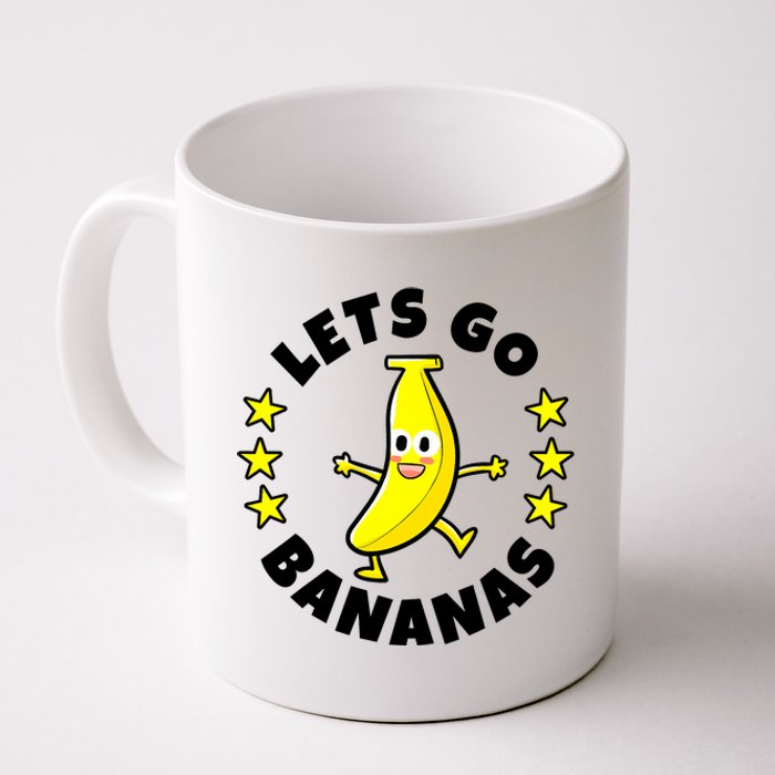 Let's Go Banana Funny Banana Squad Dancing Cute Coffee Mug